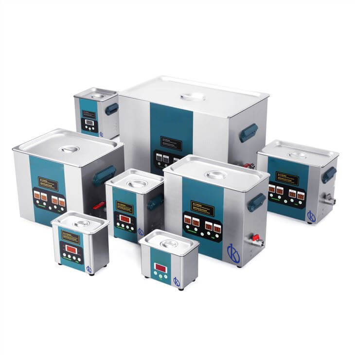 Stainless Steel Heated Ultrasonic Cleaner Series YR05214: Operational Efficiency