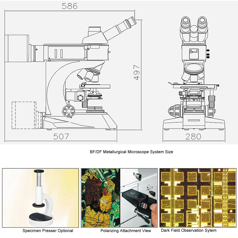 Metallurgical Microscope YR0251 - YR0252 – 4